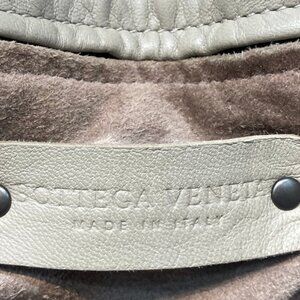 Bottega Veneta Intrecciato Leather Tote Bag Taupe